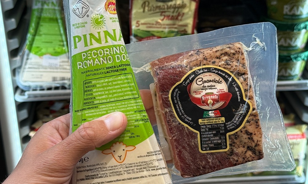 Eredeti Guanciale...az autentikus Olasz tészták egyik legfontosabb alapanyaga