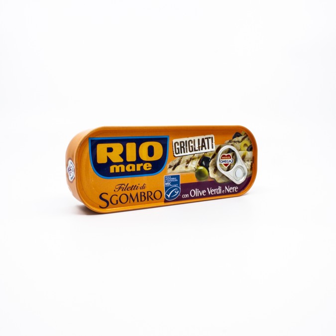 Rio Mare Filetti Di Sgombro Grigl.Con Olive Verdi 120g 
