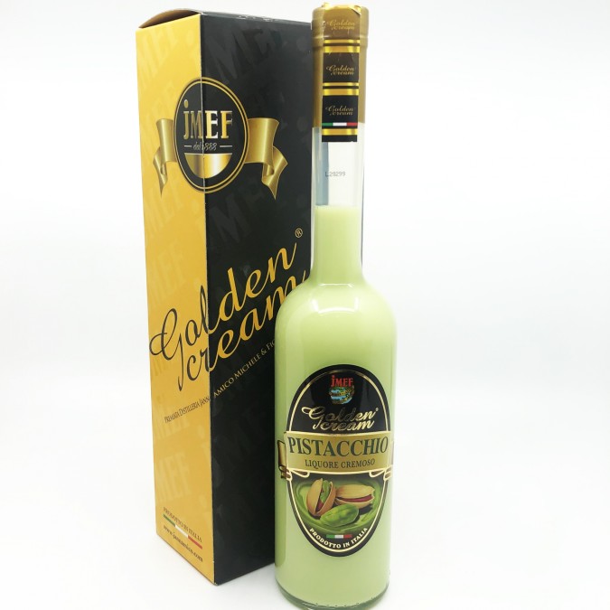JMEF. Golden Pistacchio Cream Liquore - Pisztácia likőr 500ml 