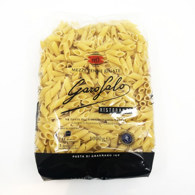 Garofalo Mezze Penne Rigate tészta 1Kg 