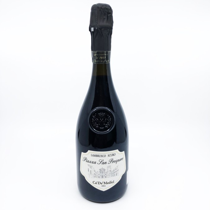 Ca'De'Medici Lambrusco Scuro -. Száraz vörös habzóbor 750ml 