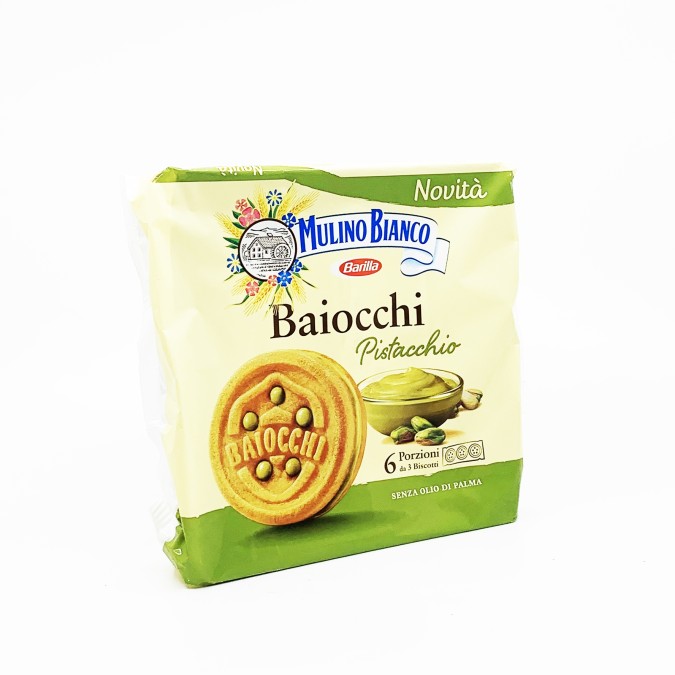 Mulino Bianco Baiocchi Pistacchio 168g - Pisztáciás