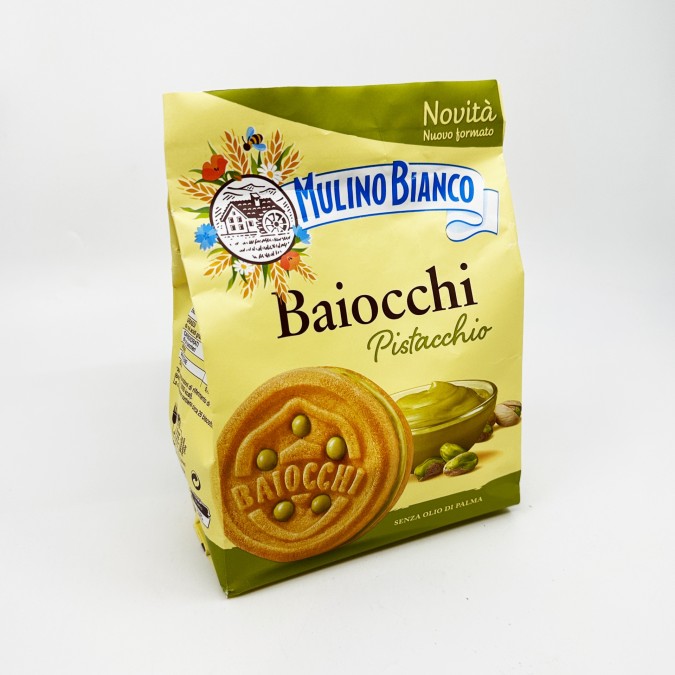 Mulino Bianco Baiocchi Pistacchio Grande 240g 