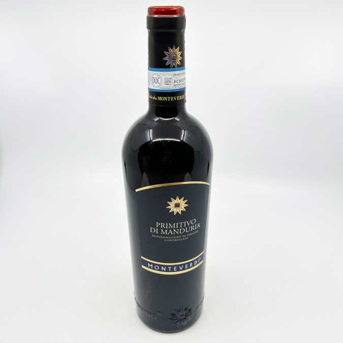 Monteverdi Primitivo di Manduria száraz vörösbor DOC 750ml 