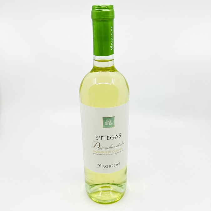Argiolas S'Elegas Nuragus di Cagliari DOC száraz fehér bor 750ml 