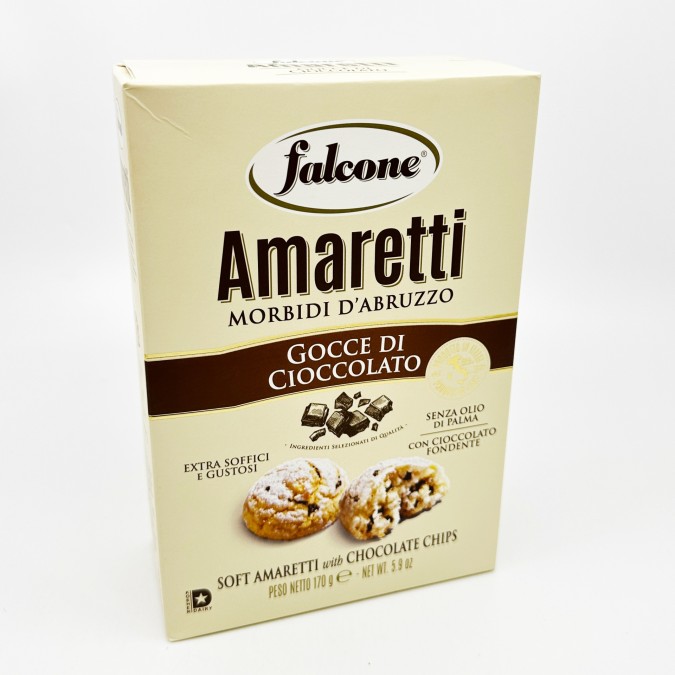 Falcone Amaretti Morbidi Gocce di Cioccolato 170g