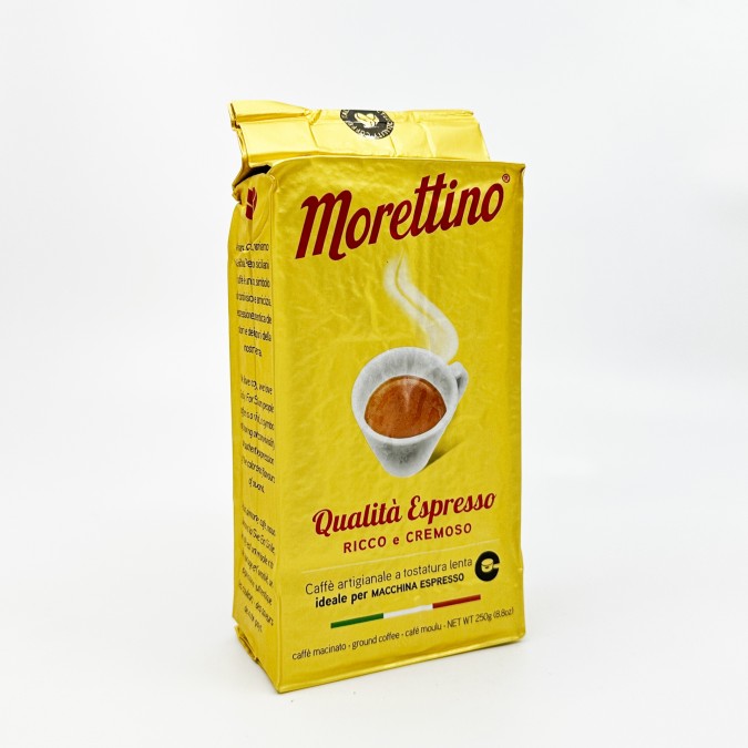 Morettino Qualita Espresso Ricco e Cremoso őrölt kávé 250g