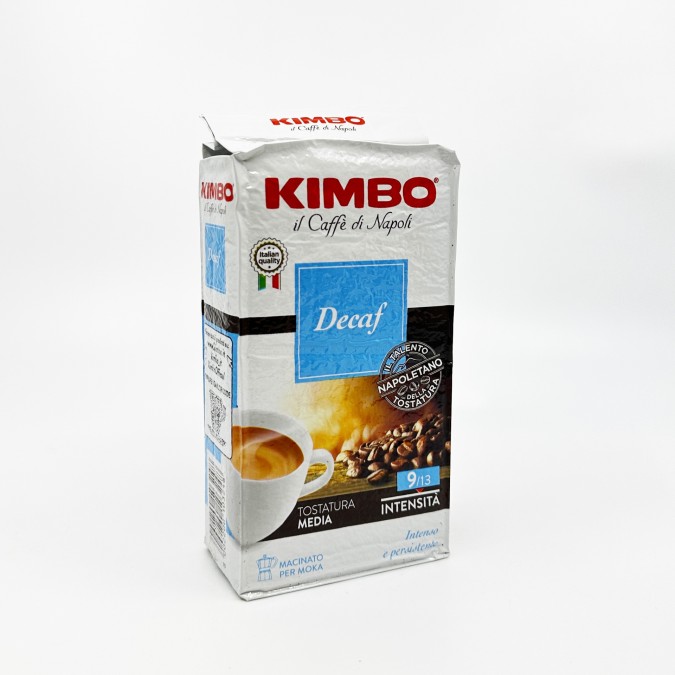 Kimbo Caffe Decaf koffein mentes őrölt kávé 250g