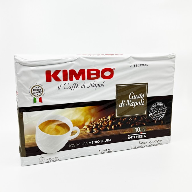 Kimbo Caffe Gusto di Napoli őrölt kávé 3x250g