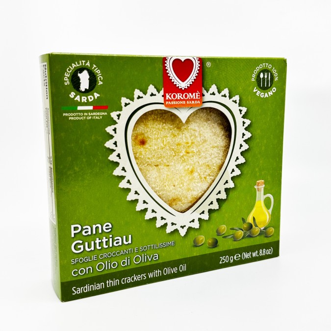 Pane Guttiau con Olio di Oliva - Szardíniai lepénykenyér 250g