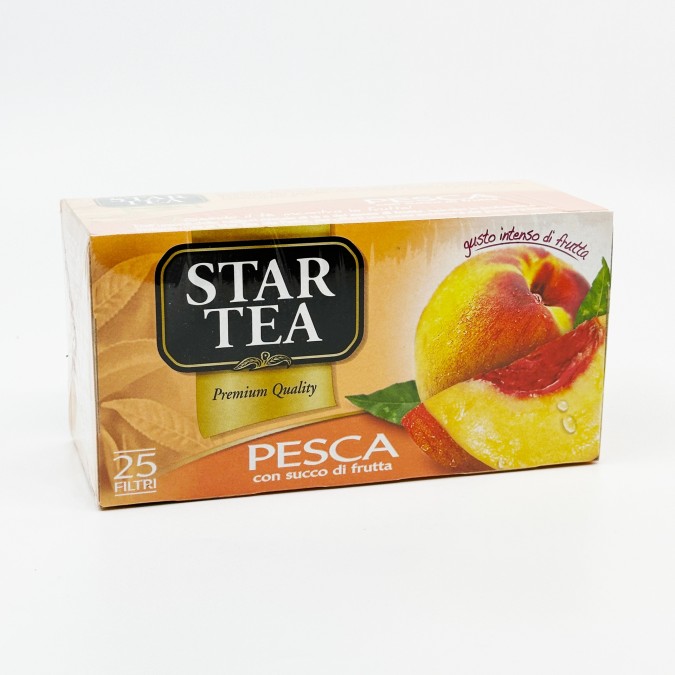 Star Tea Pesca 25 db filteres tea - 42,5g 