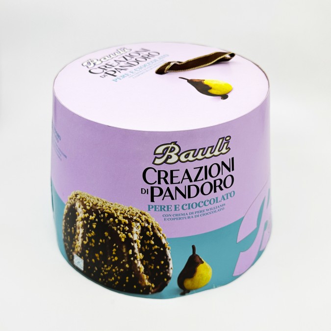 Bauli Pandoro Creazioni Pere e Cioccolato - Vilmos körte krém, és csokoládé  820g