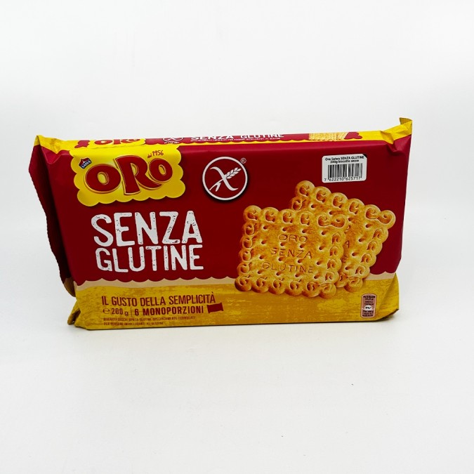 Oro Saiwa Senza Glutine - Gluténmentes Vajas Keksz 200g