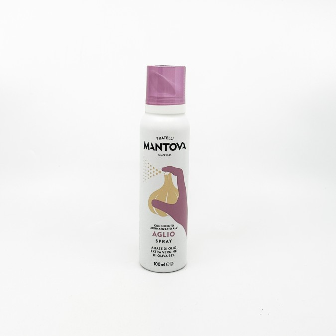 Mantova Olio Extra Vergine di Oliva Spay Aglio 100ml
