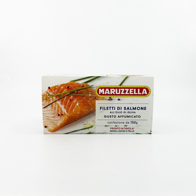 Maruzzella Filetti di Salmone all olio 150g