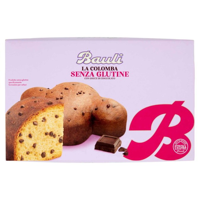 Bauli Colomba Senza Glutine Cioccolato 450g