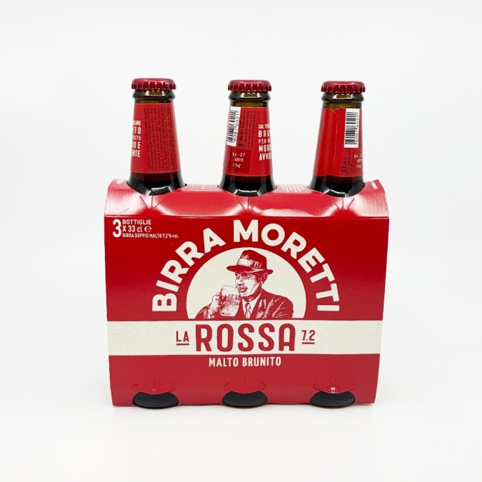 Moretti La Rossa 7,2% sör 3x330ml 