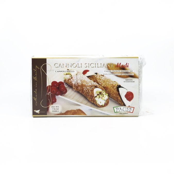 Szicíliai Cannoli Medi doboz - 12db - 220g