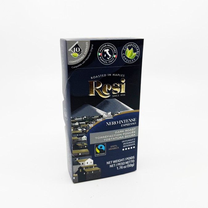 Resi Caffe Capsule Nespresso Nero Intense 10db - 50g