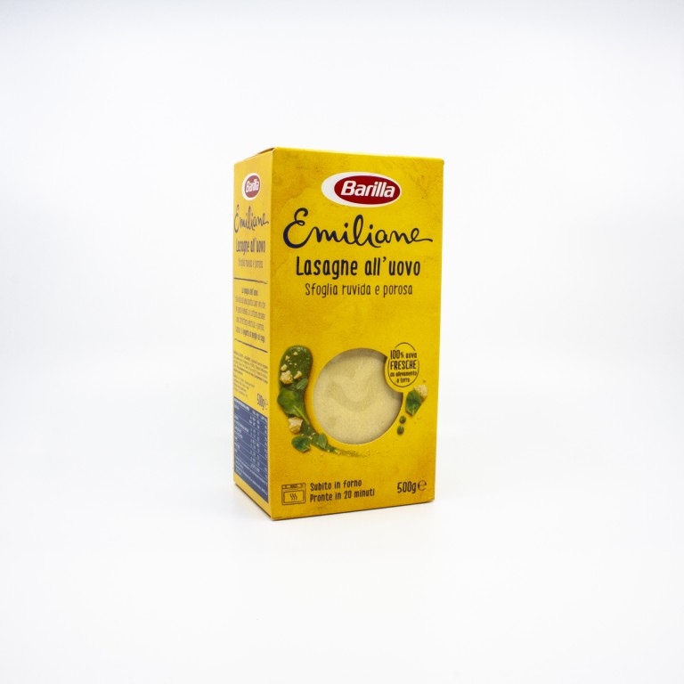 Barilla Emiliane Lasagne tészta 500 g 