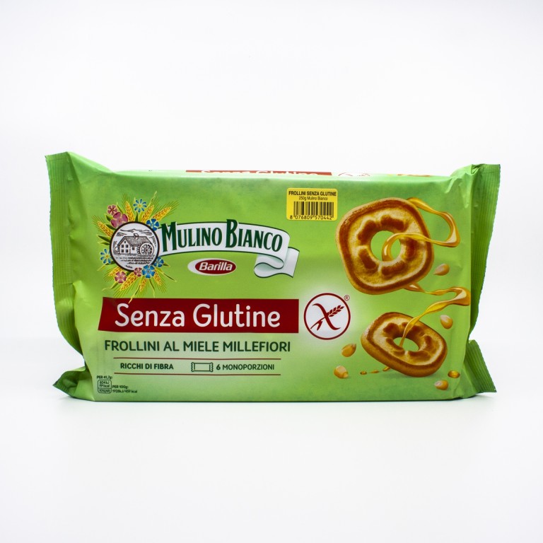 MULINO BIANCO Frollini Al Miele glutén mentes almás keksz 250g