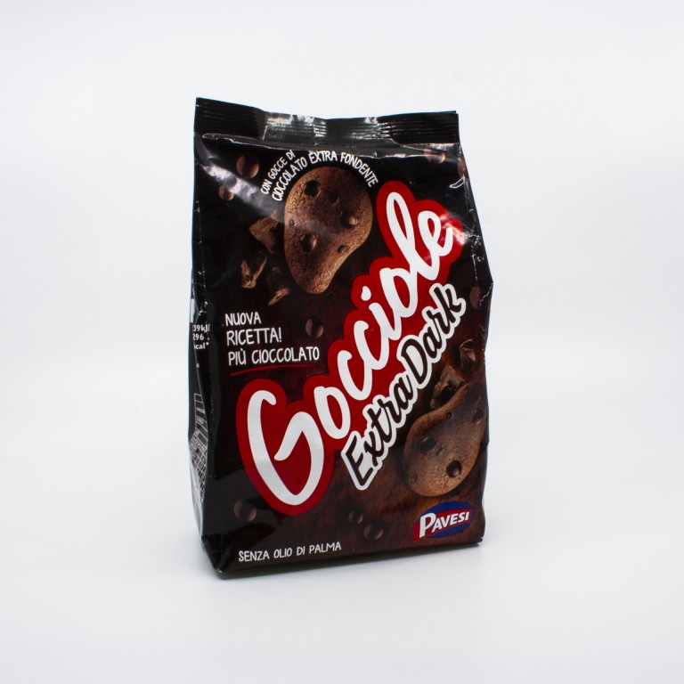 Pavesi Gocciole Extra Dark Chocolate 400g