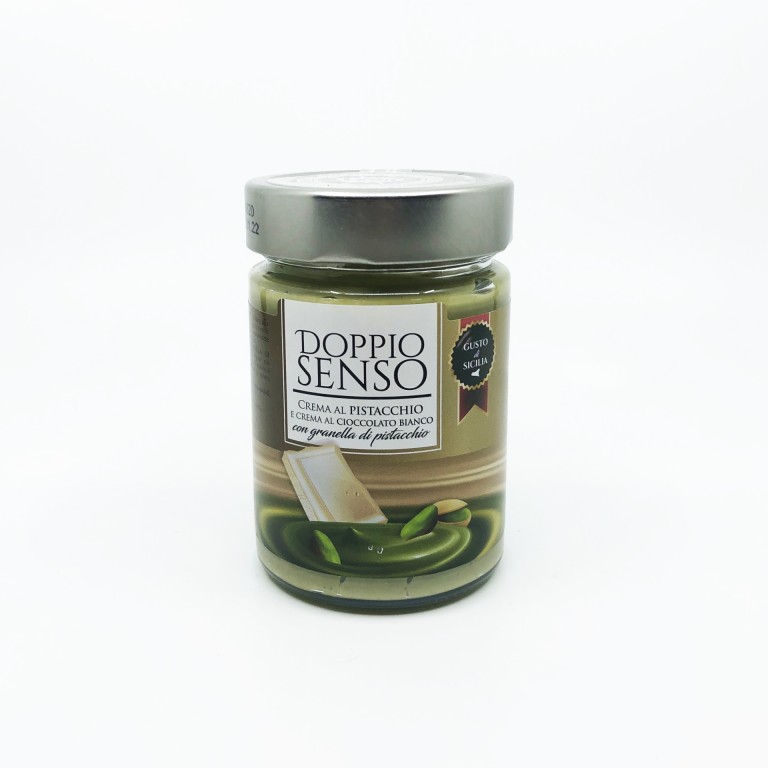 Doppio Senso Crema Pisztácia és Fehér csokoládé 330g 