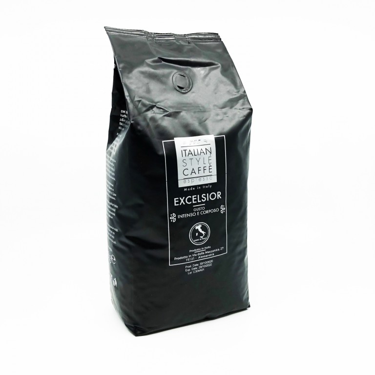 Italian Style Caffe Uno Excelsior Gusto Intenso Espresso szemes kávé 1KG 