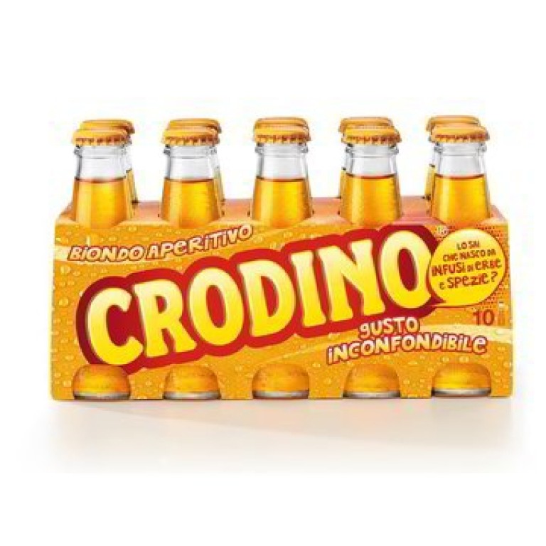 Crodino Aperitivo Gusto Inconfondibile alkoholmentes 10x0,1L