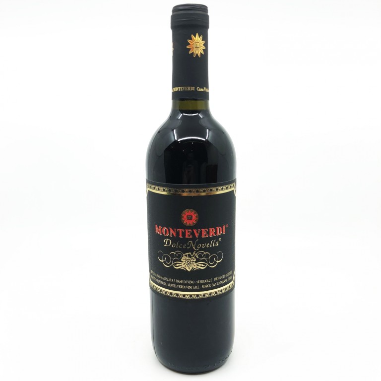 Monteverdi Dolce Novella - Fragola Wino rosso bor 0,75L 