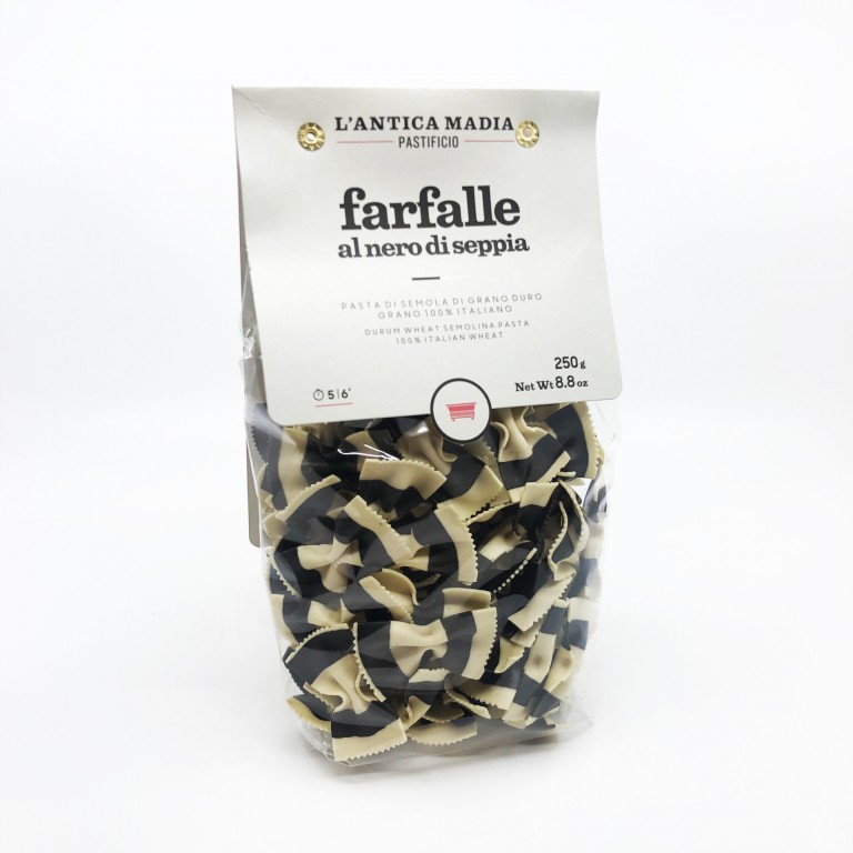 L'Antica Madia Farfalle al Nero di Seppia tészta 250g