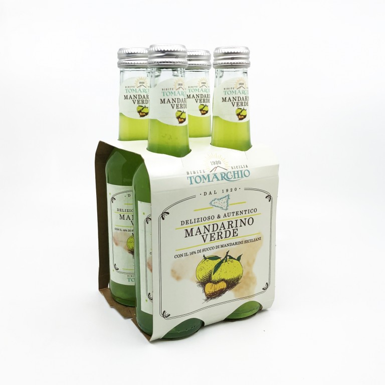 Tomarchio Mandarino Verde di Sicilia - Zöld mandarin  4x275ml 