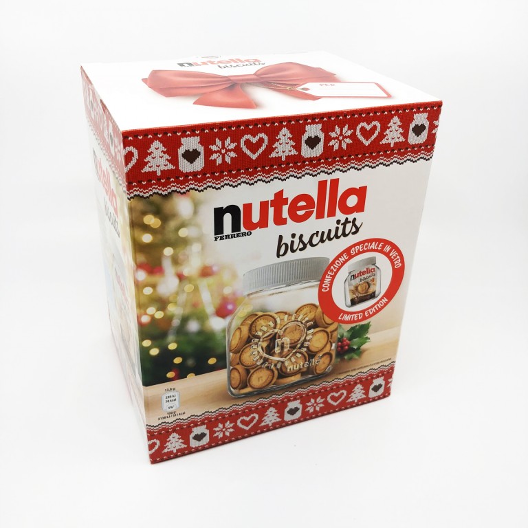 Nutella Biscuits Christmas Limited Edition - Ajándék doboz 2024