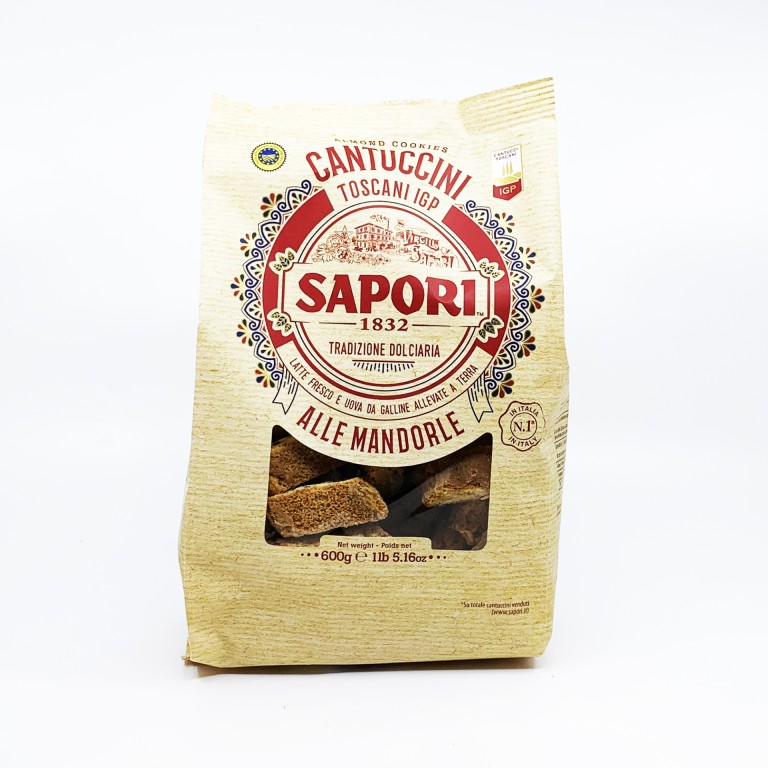 Sapori Cantuccini Toscani IGP alle Mandorle 600g 