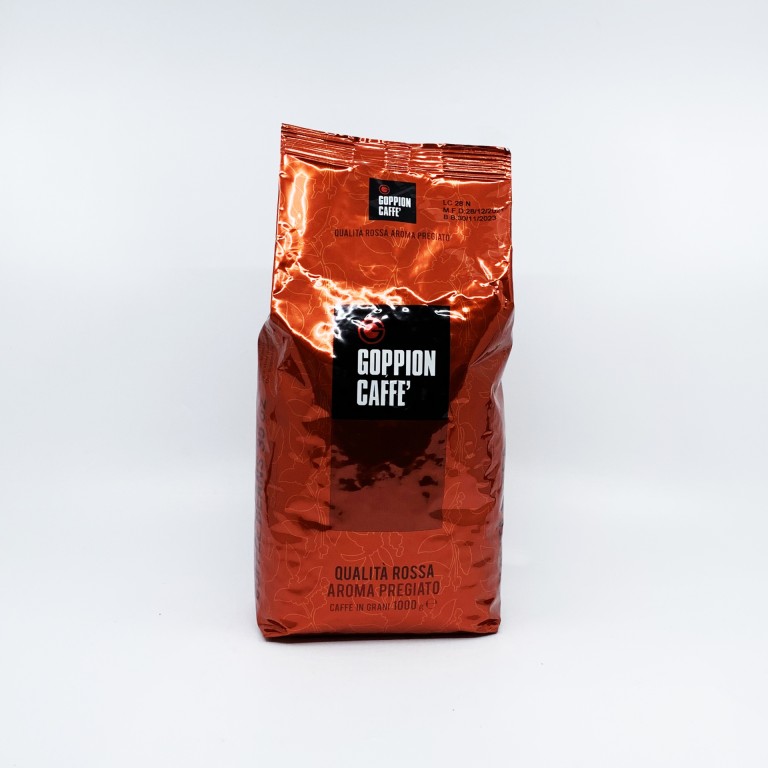 Goppion Caffe Qualita Rossa Aroma szemes kávé 1Kg 