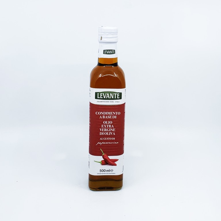 Levante Olio Extra Virgine di Oliva Pepperoncino 500ml 