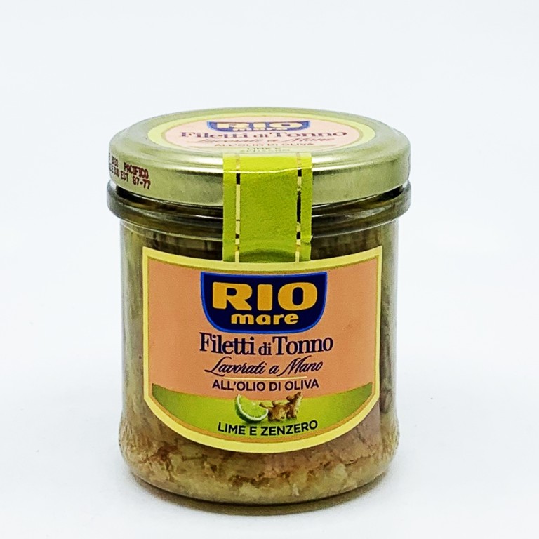 Rio Mare Filetti di Tonno Lime e Zenzero 130g 