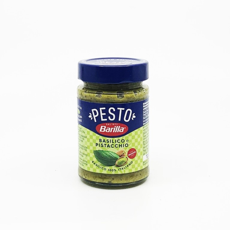Barilla Pesto Basilico e Pistacchio 190g- Bazsalikom és Pisztácia
