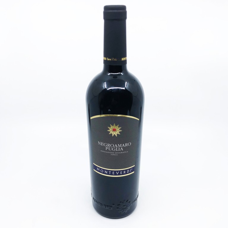 Monteverdi Negroamaro Puglia Száraz vörösbor 0,75L 