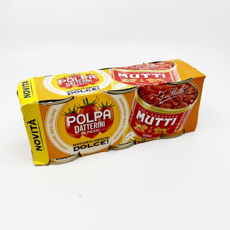 Mutti Polpa Datterini Dolce 3x300g