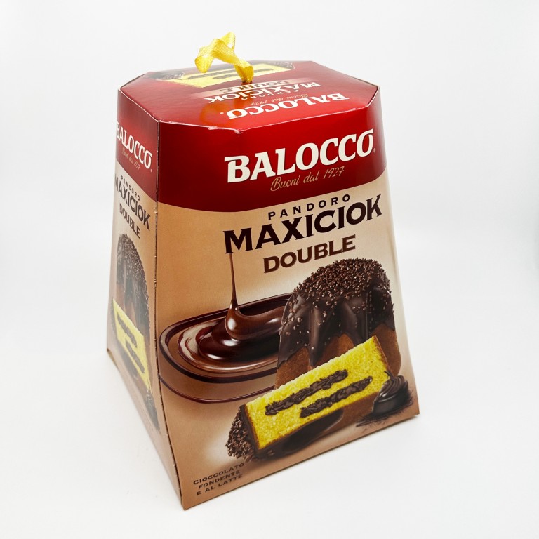 Balocco Pandoro Maxiciok Double Fondente - Dupla csokis 800g 