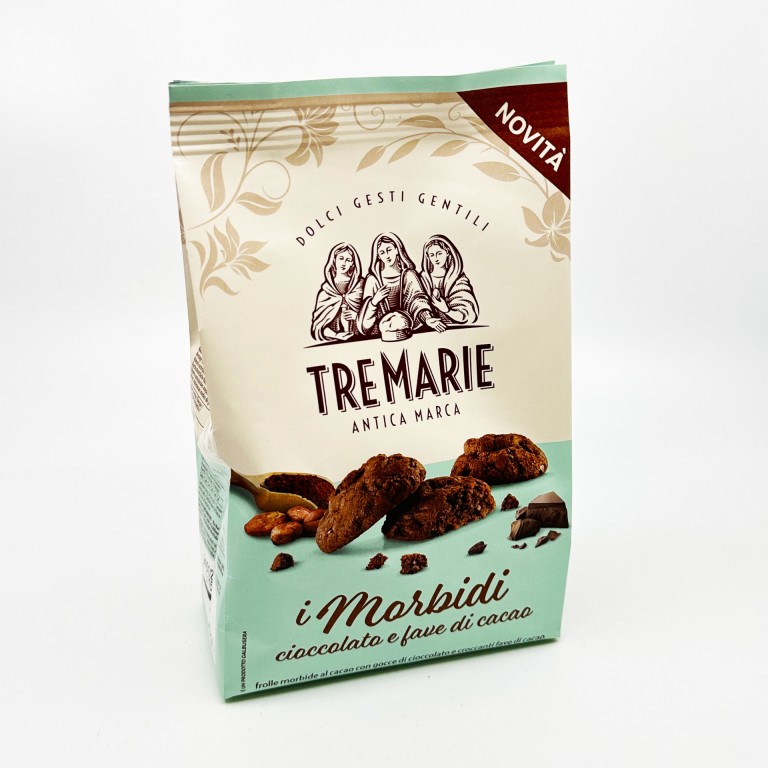 Tre Marie Antica Marca Morbidi Cioccolato e Cacao 300g