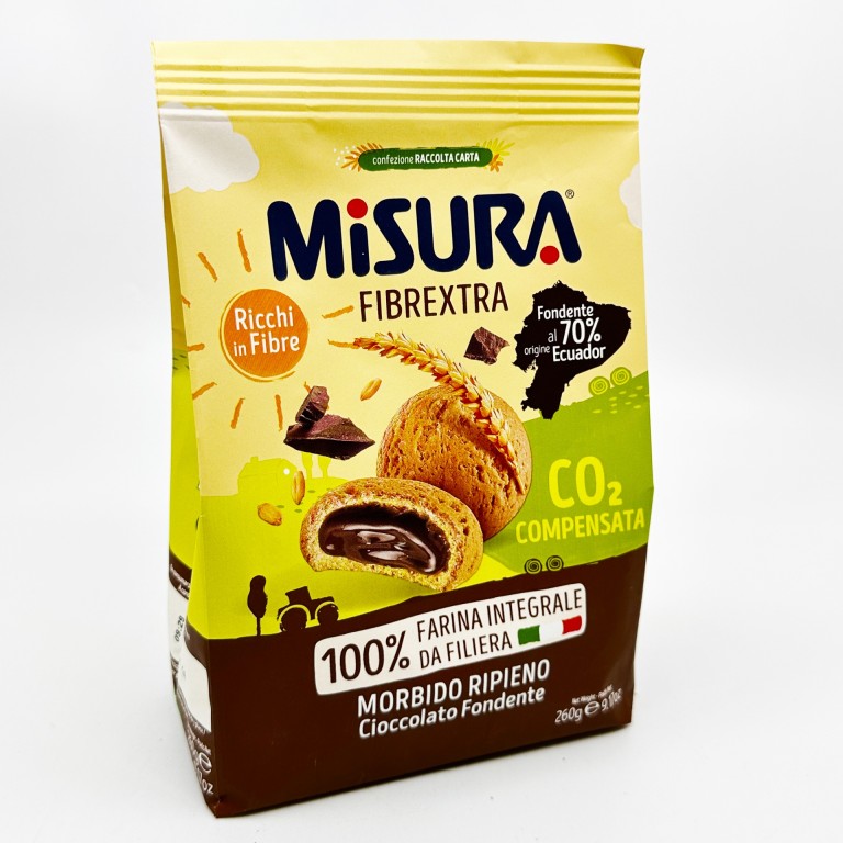 Misura Fibrextra Morbido Cioccolato Fondente 260g