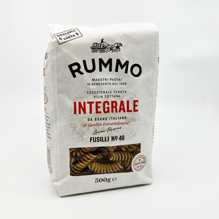 Rummo Integrale Fusilli teljes kiörlésű tészta 500g