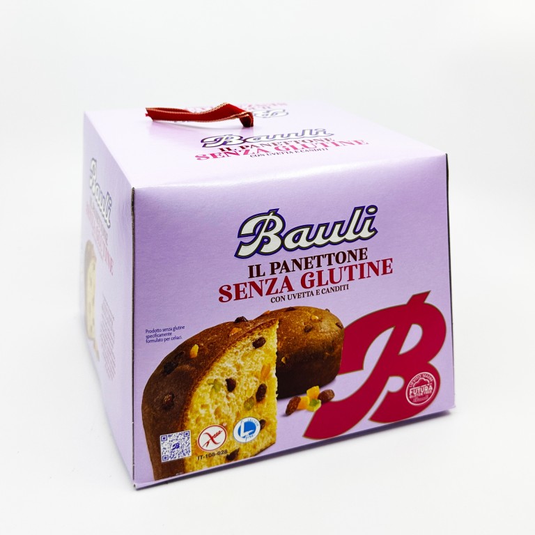 Bauli Panettone Classico - Glutén és Laktóz mentes 400g 