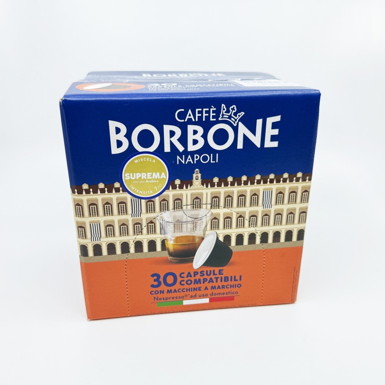 Caffe Borbone Capsule Nespresso Suprema kávé kapszula 30db - 150g 
