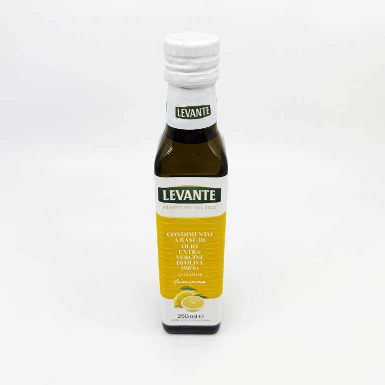 Levante Olio Extra Vergine di Oliva al Gusto di Limone 250ml 