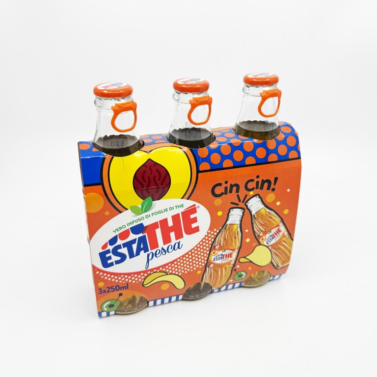 EstaThe Cin-Cin Pesca - üveges tea  3x250ml 