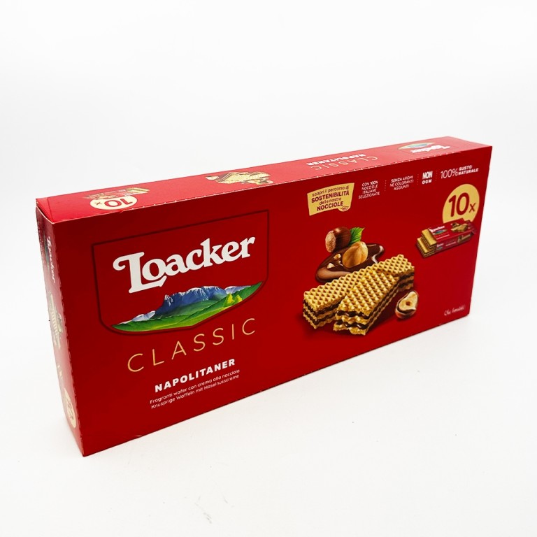Loacker Napoli Classic- Mogyorós Nápolyi 450g