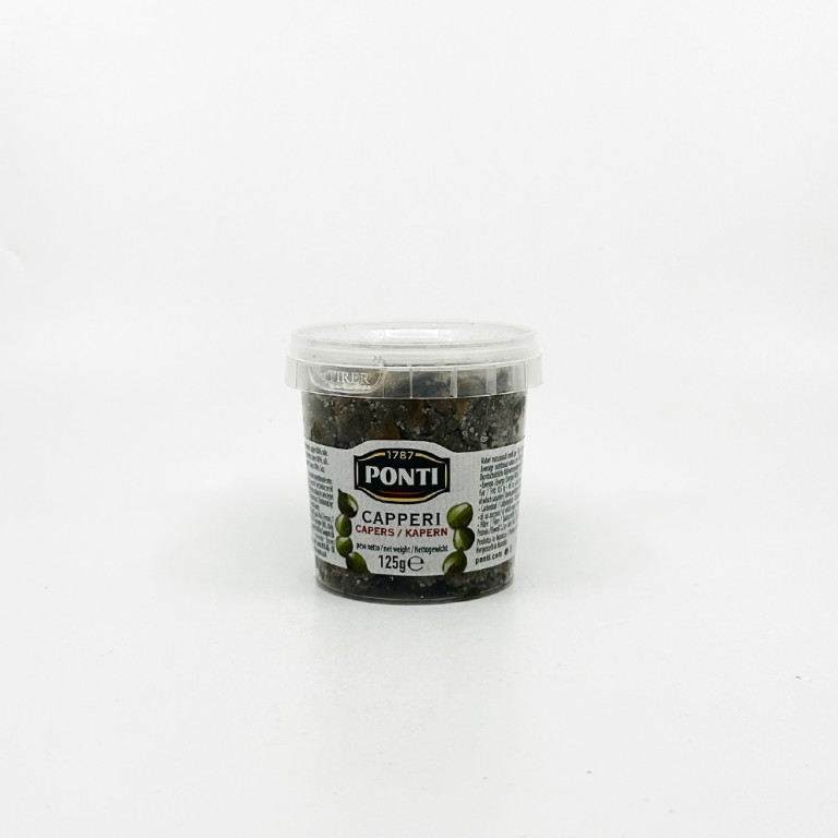 Ponti Capperi con Sale 125g 